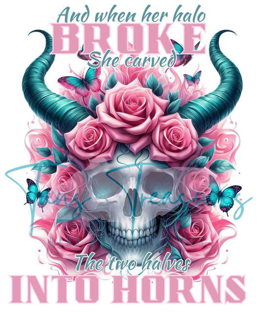 When Her Horns Broke