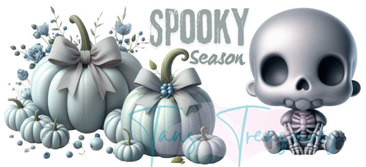 Spooky season blue