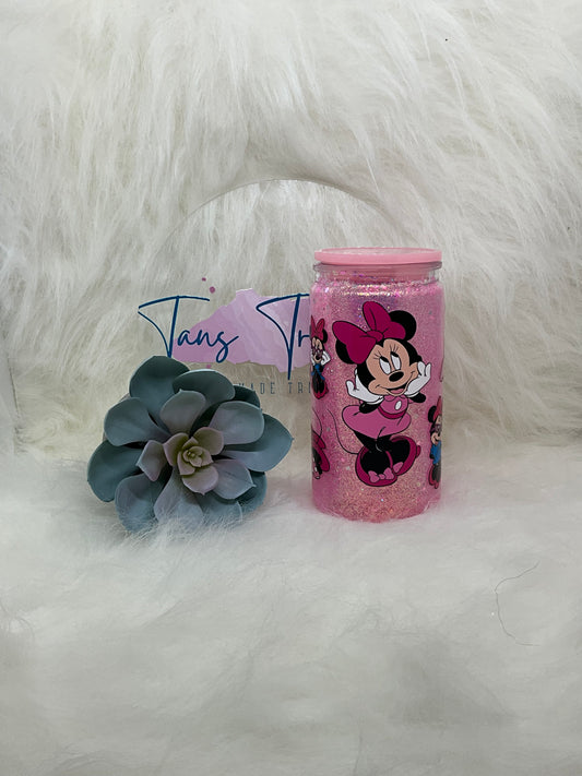 Mrs Mouse Glitter Acrylic Libbey