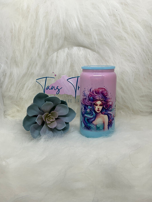 Mermaid Glass Libbey Tumbler
