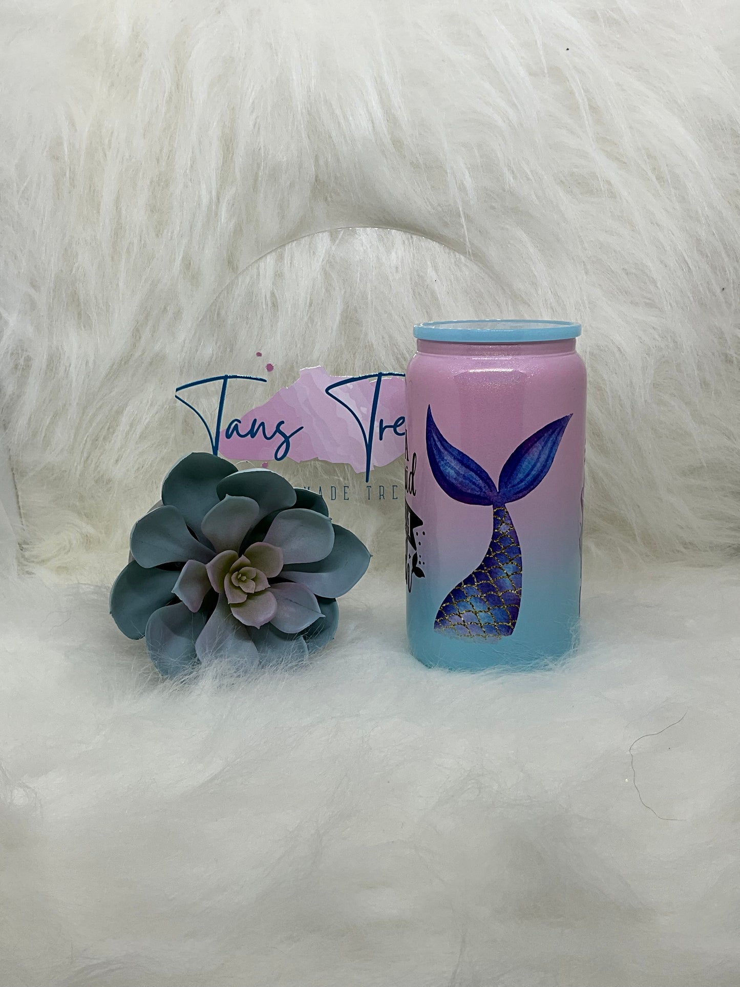 Mermaid Glass Libbey Tumbler
